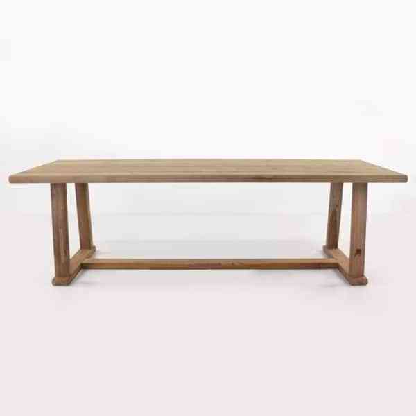 Joseph rectangular cheap dining table from teak wood and competitive price for premium quality product