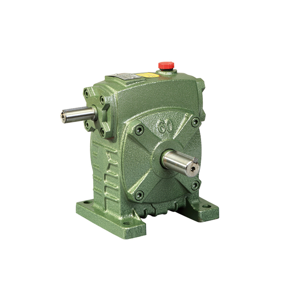 WPA series worm gear box 1 20 ratio horizontal worm reduction gearbox industrial motor worm gearbox wpa200