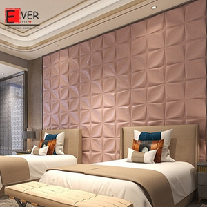 Velvet Wall Covering, Soft 3D Leather Wall Panels for Walls