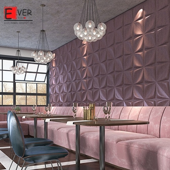 Velvet Wall Covering, Soft 3D Leather Wall Panels for Walls