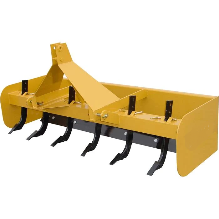 Best selling  BOX Blade Box Scraper for tractor, land box grader blade of farm equipments,,snow blades cultivation machine  OEM