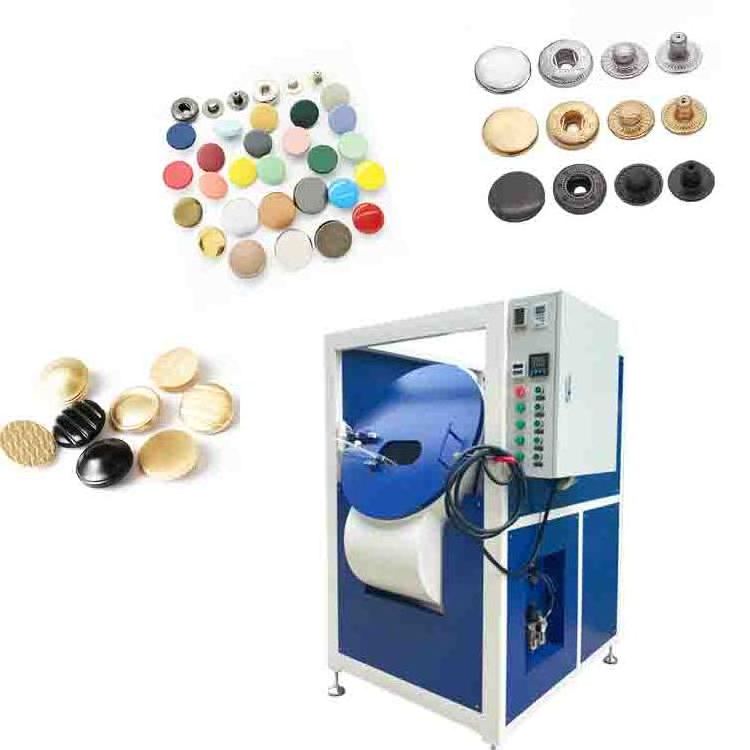 Epoxy Paint Common Vertical Slider Steel Drum Barrel Type Spray Painting Coating Machine For Eyelet Screw Beads Metal Ball