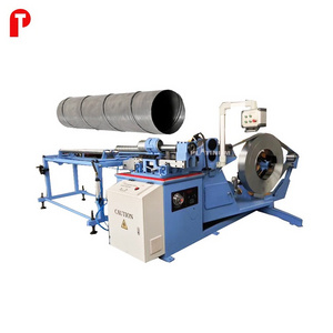 Hvac Ventilation Spiral Air Duct Tube Pipe Forming Making Machine