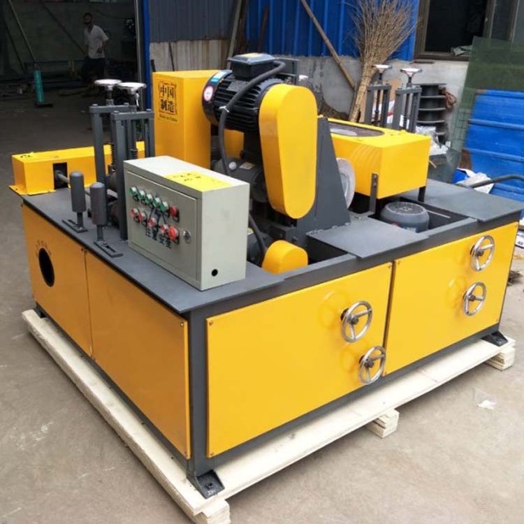 Square aluminum pipe hairline finish polishing machine