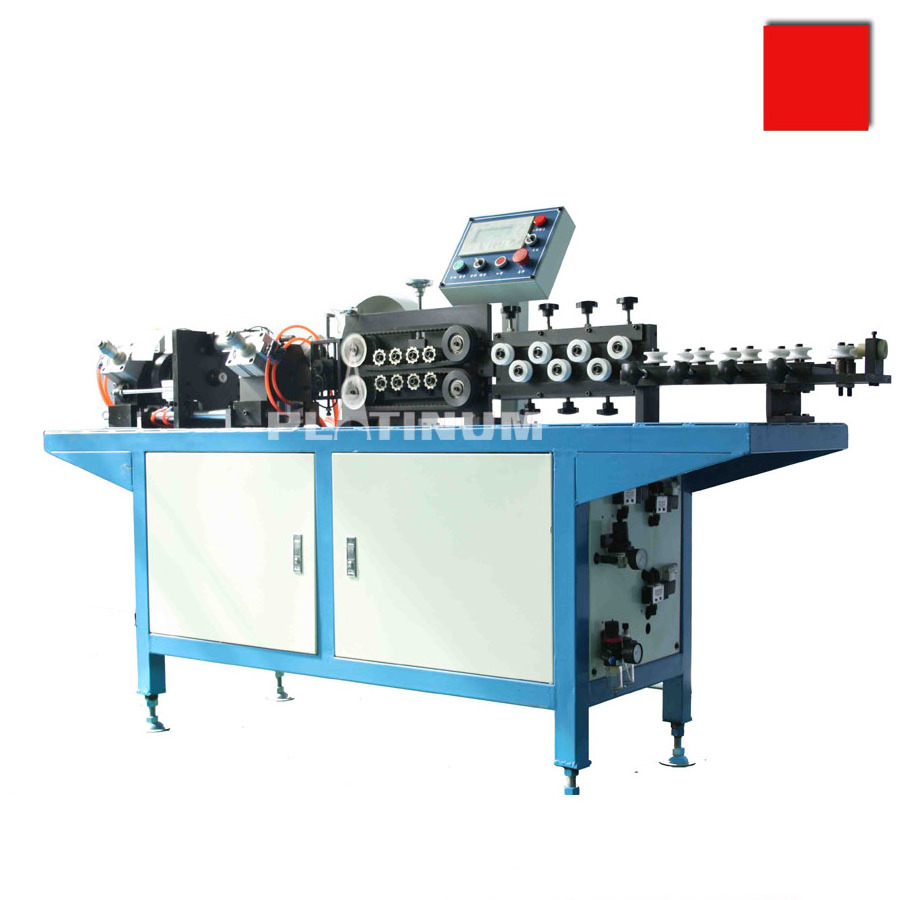 Coil steel bundy aluminum copper tube pipe straightening cut to length machine with chip-less clean cutting