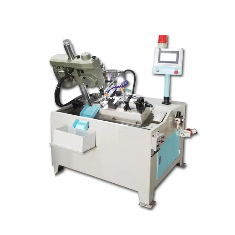 Multi Functions Nut Automatic Vertical Drilling Advanced Hex Nuts And Screw Threading Tapping Machine