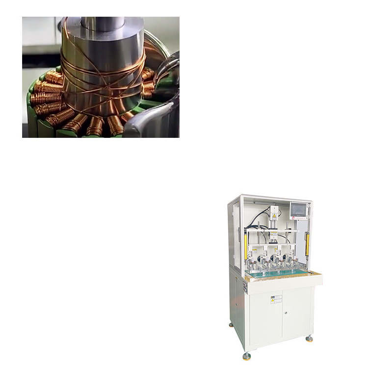 Coil Winding Machine Automatic For Electrical Motor Id 3mm Ferrite Core