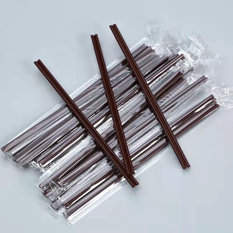 PTPACK disposable plastic stirrer for coffee plastic coffee straws