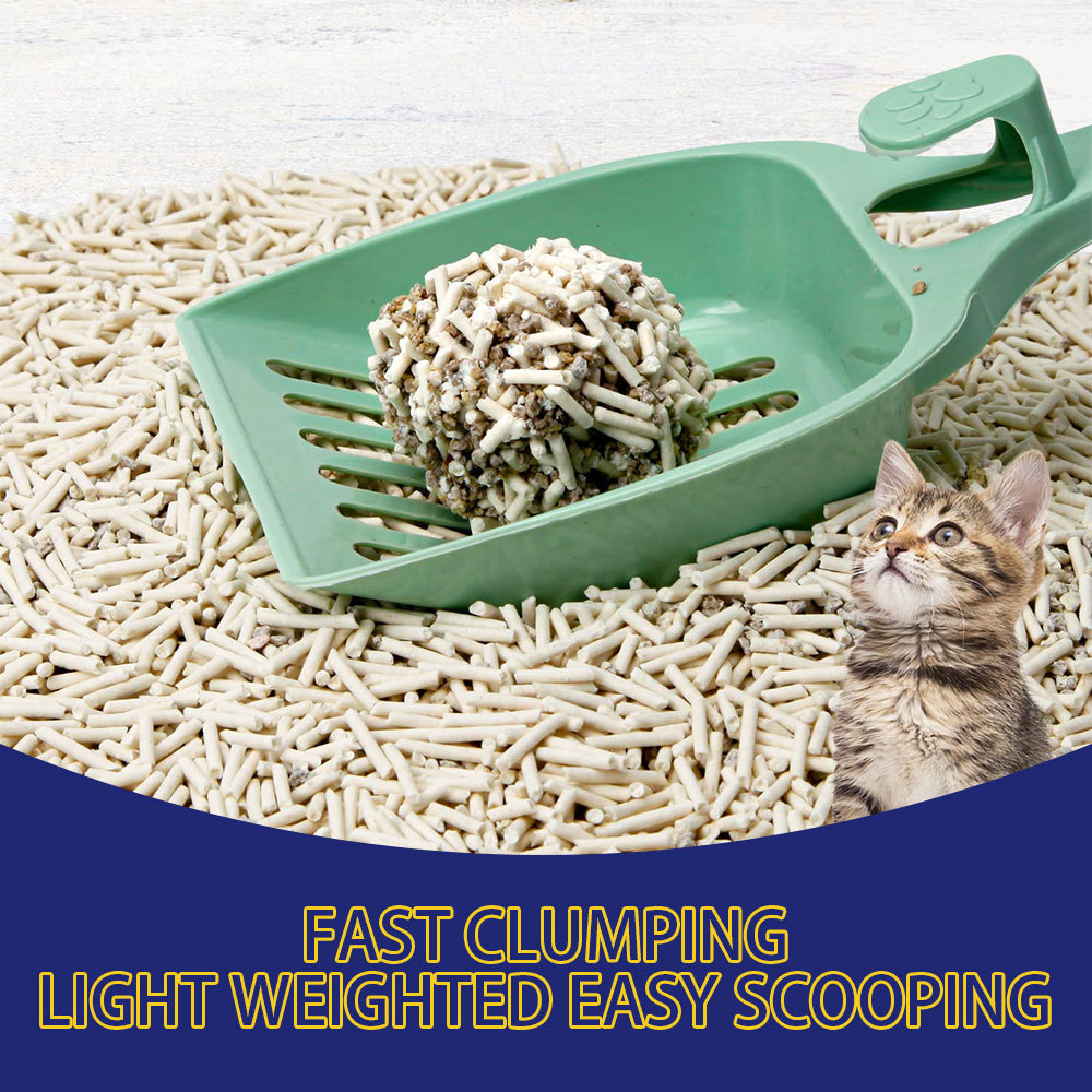 Wholesale Popular Odor Prevention Tofu Cat Litter in Big Container