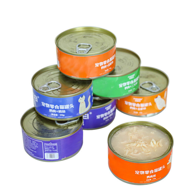 Wholesale China Factory High Quality Cranberry Tuna Wholesale Canned Cat Food