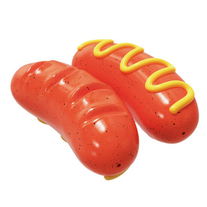 2024 2023 New Arrivals Pet Interactive Movement Toys Dog Cat Toy Accessories with Enhanced Hot Dog Pet Chew Toys