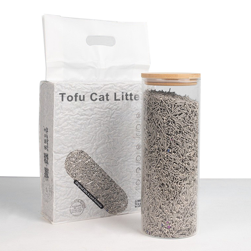 Wholesale Popular Odor Prevention Tofu Cat Litter in Big Container