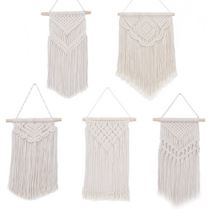 2021 new designed Macrame wall hanging boho wall decor party  macrame hanger Bohomain art for indoor decoration home decor