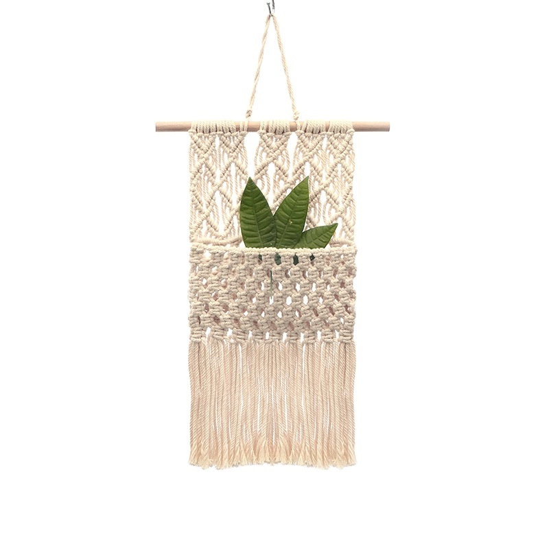 2021 new designed Macrame wall hanging boho wall decor party  macrame hanger Bohomain art for indoor decoration home decor