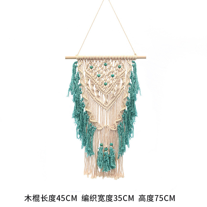 2021 new designed Macrame wall hanging boho wall decor party  macrame hanger Bohomain art for indoor decoration home decor