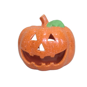 Ceramic Halloween decoration ceramic pumpkin