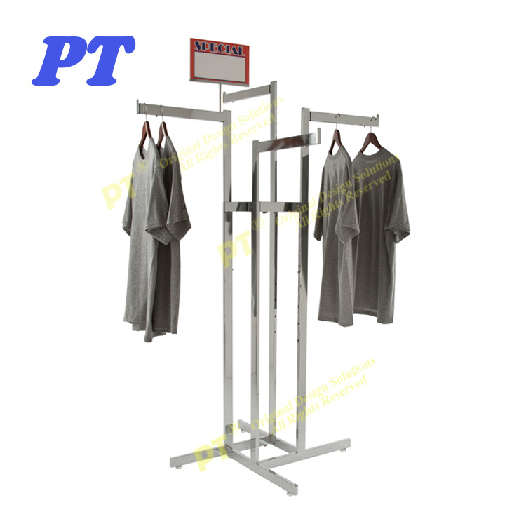 Boutique Store Shop Fitting Clothes Rack Display Stand