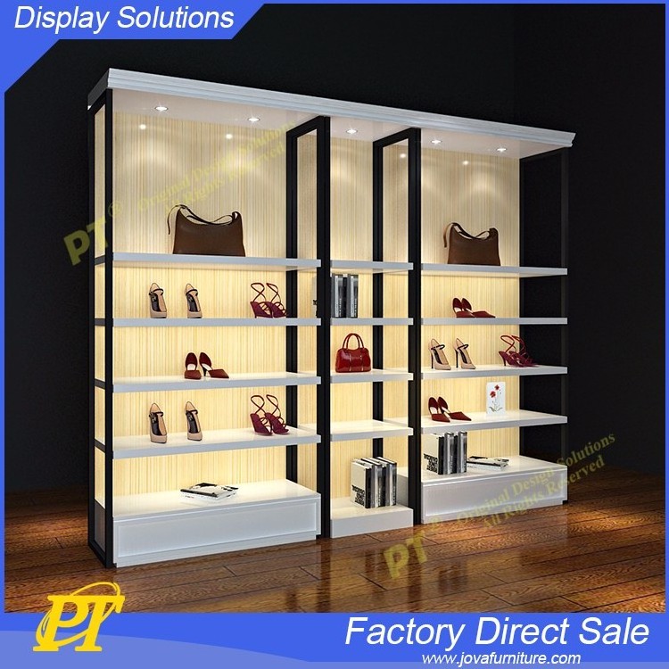 Shoe display ideas for display showcase cabinet