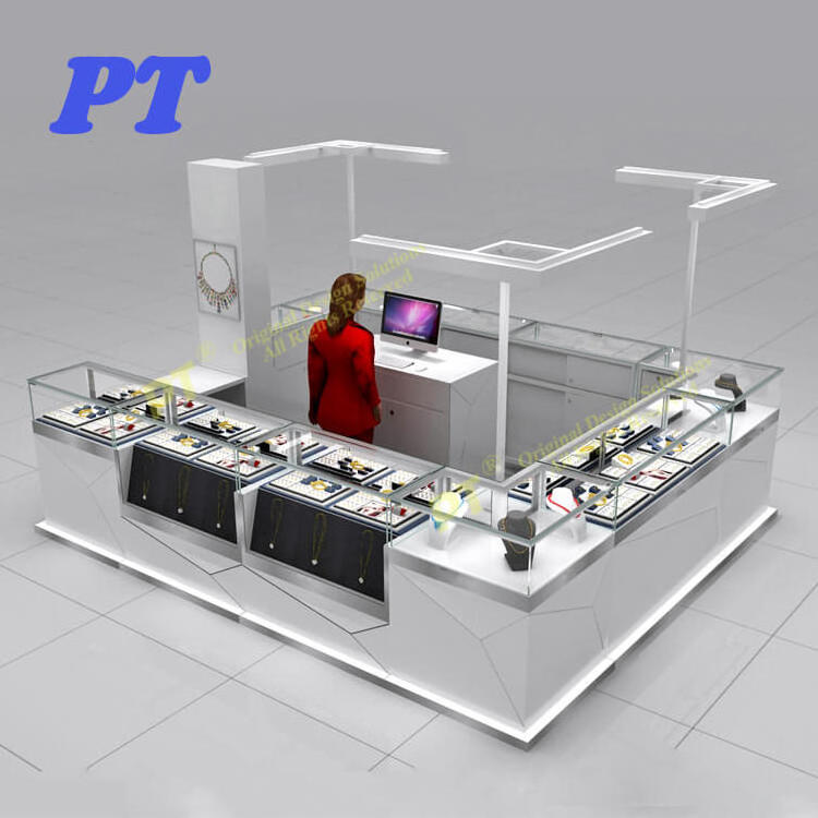 Wholesale Luxury Shopping Mall Jewelry Kiosk For Sale