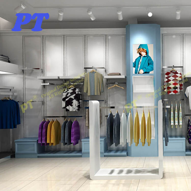 clothes rack clothing stores decoration menswear shop interior design