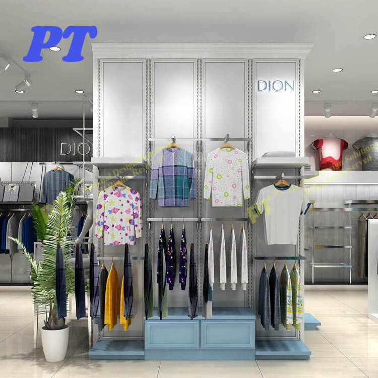 clothes rack clothing stores decoration menswear shop interior design