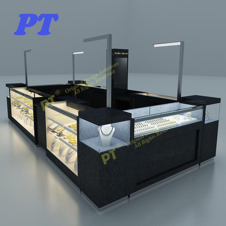 Wholesale Luxury Shopping Mall Jewelry Kiosk For Sale