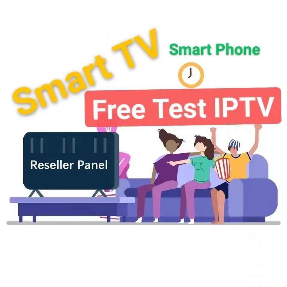 2022 Best 4K IPTV box Provider with Free Test Credits Panel UK Hot Sell EX YU Germany Austria Albania IPTV Reseller Balkan IPTV