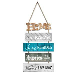 Home Wood Plank Hanging,Wall Crafts Hotel Restaurant Decor Sign Rustic Wooden Home Coffee Shop Sweet Signs