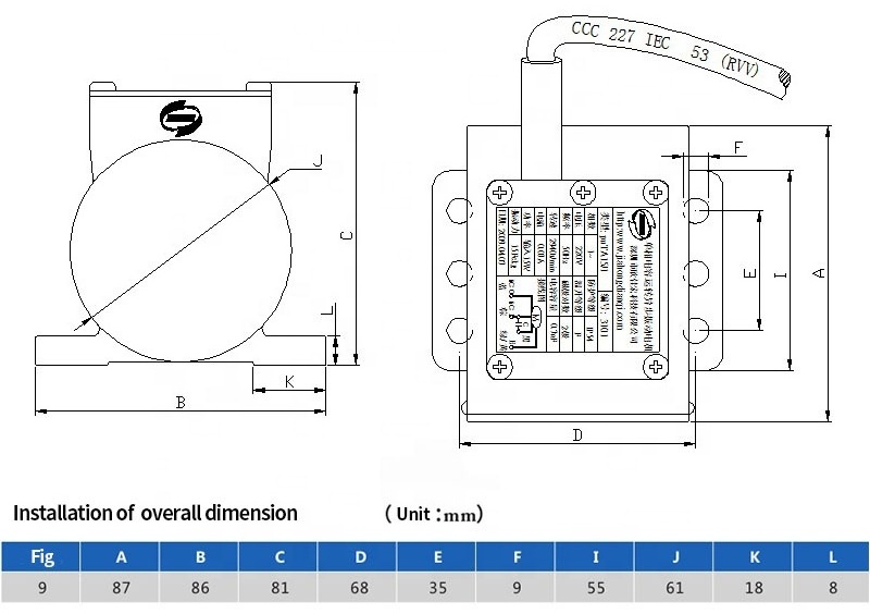 vibration motor mini in DC Motor brushless vibrator motor 15W 20W 12V 24V 36V aluminum alloy 3000rpm for silo