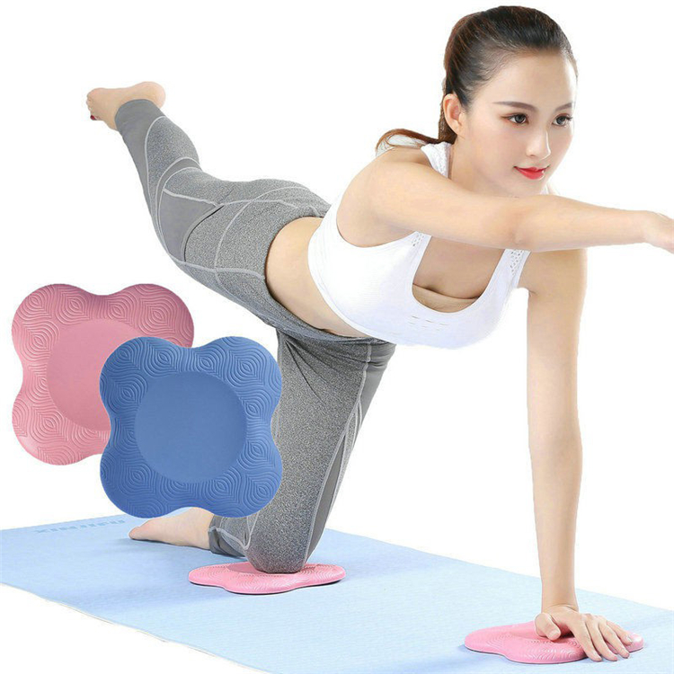 Yoga Plank Support Disc Knee Mat Protection Fitness Movement Elbow Pads Mat Body Kneeler Circular Antiskid Mats