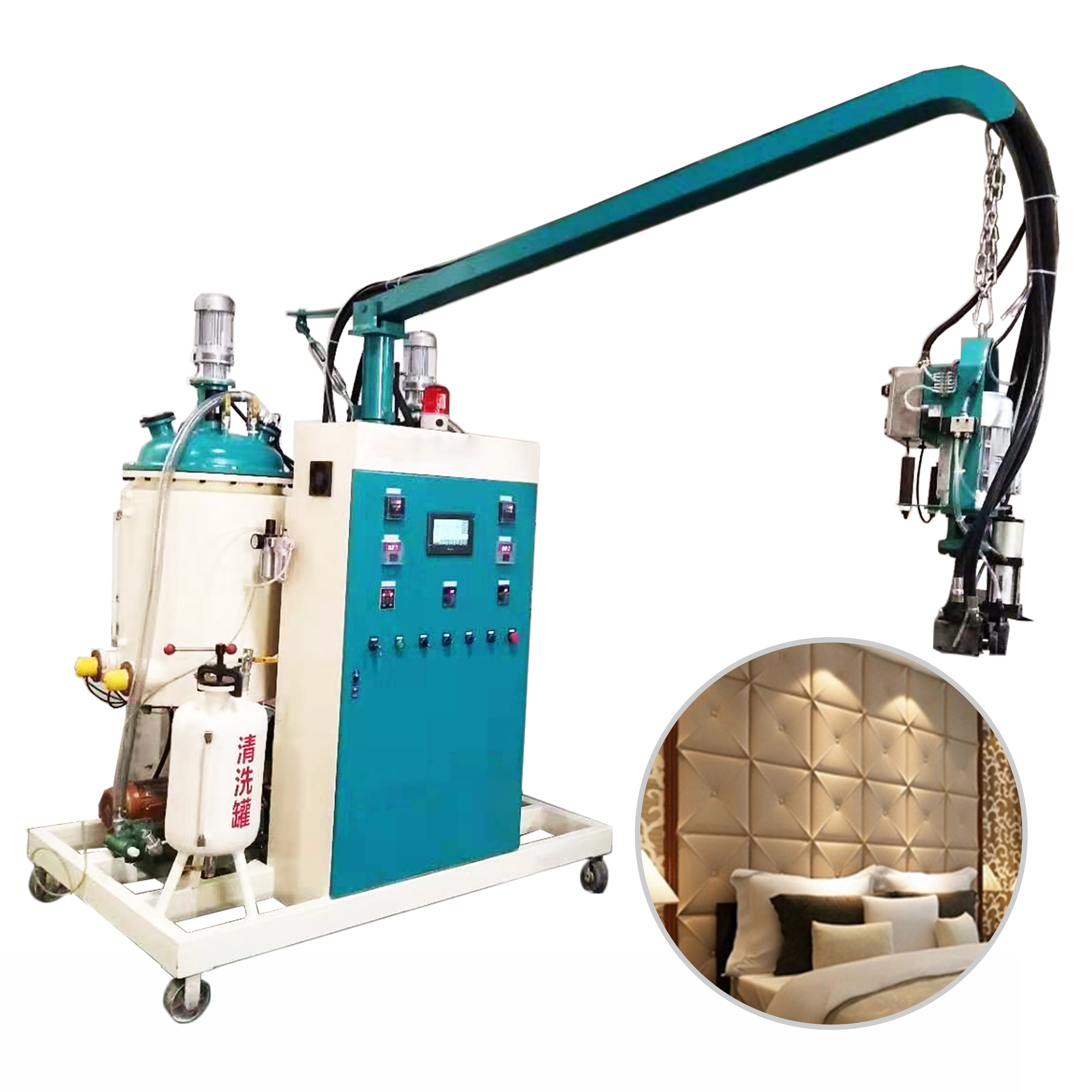 Small polyurethane foam epoxy resin inject pump grouting machine for injection