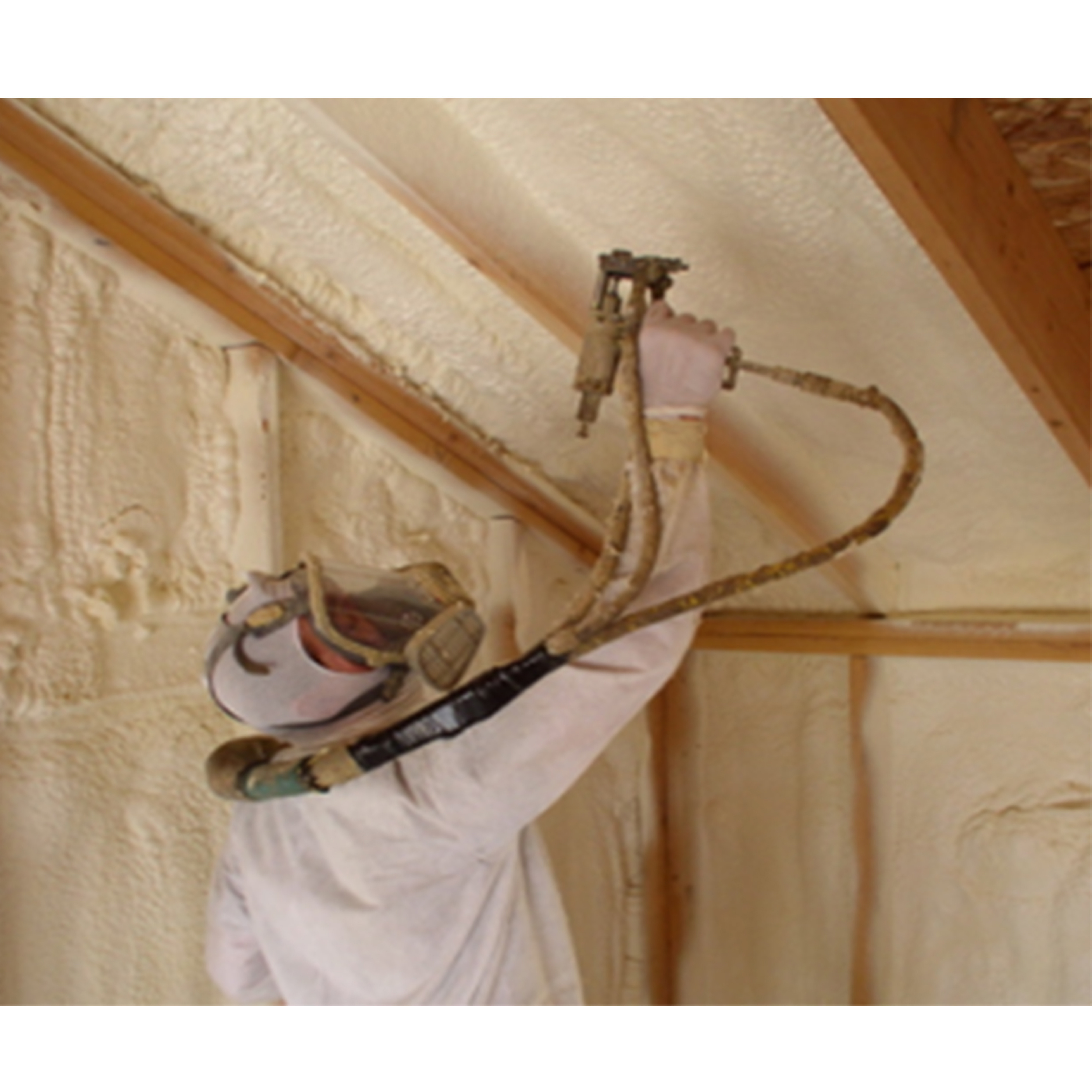 Good Performance Polyurethane Fire Proof Spray Foam HFO Polyol  Insulation Closed Cell Spray Foam Insulation