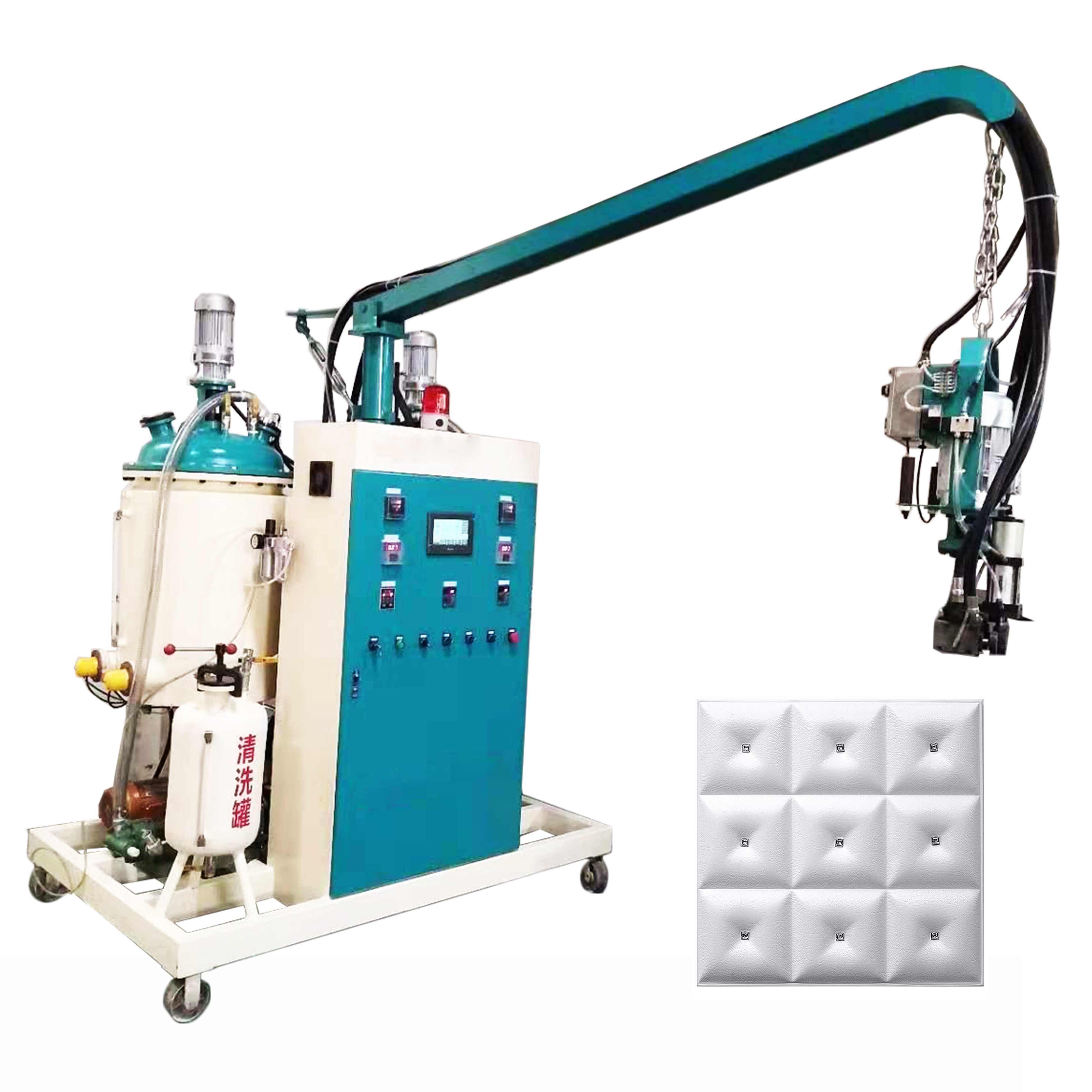 Small polyurethane foam epoxy resin inject pump grouting machine for injection