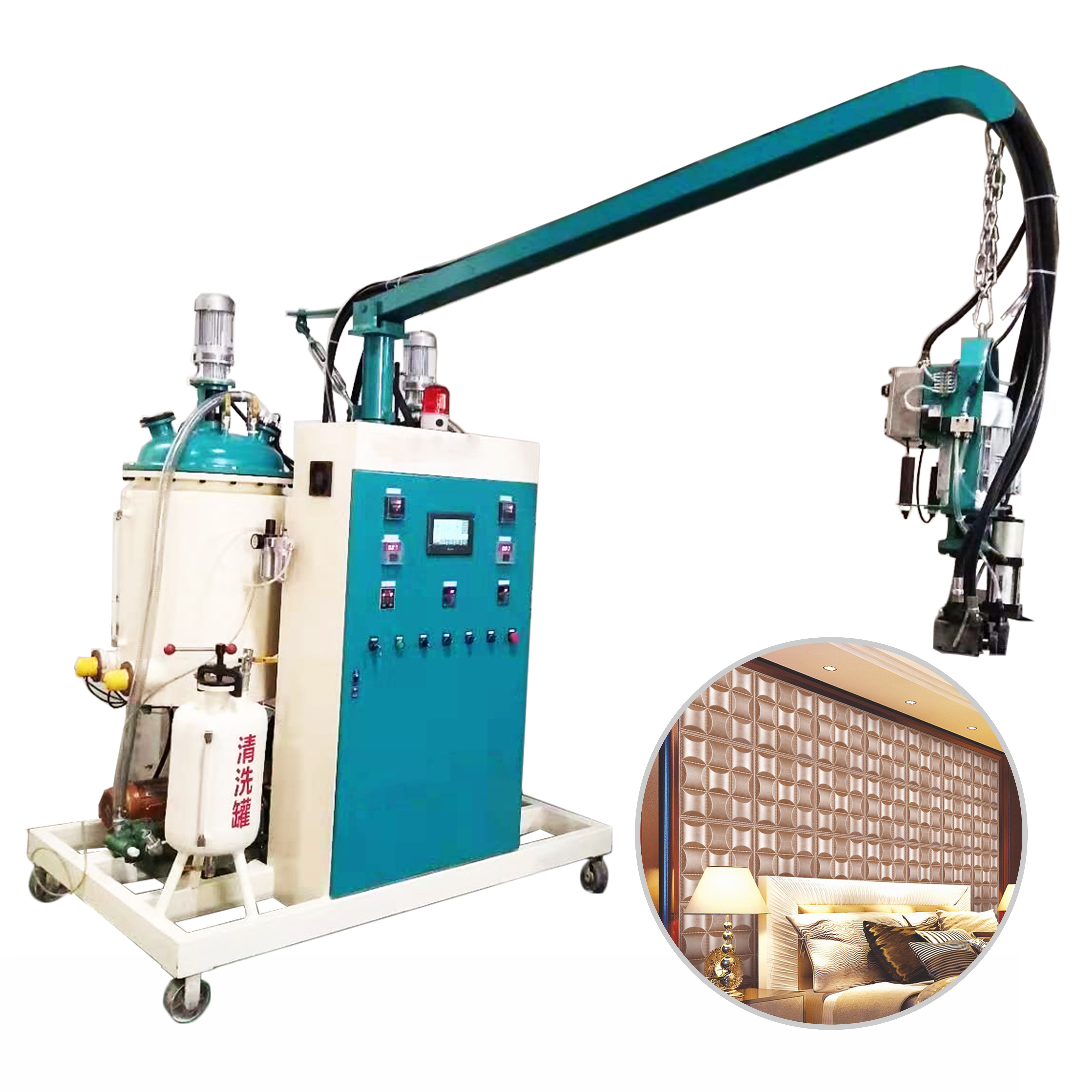 Small polyurethane foam epoxy resin inject pump grouting machine for injection