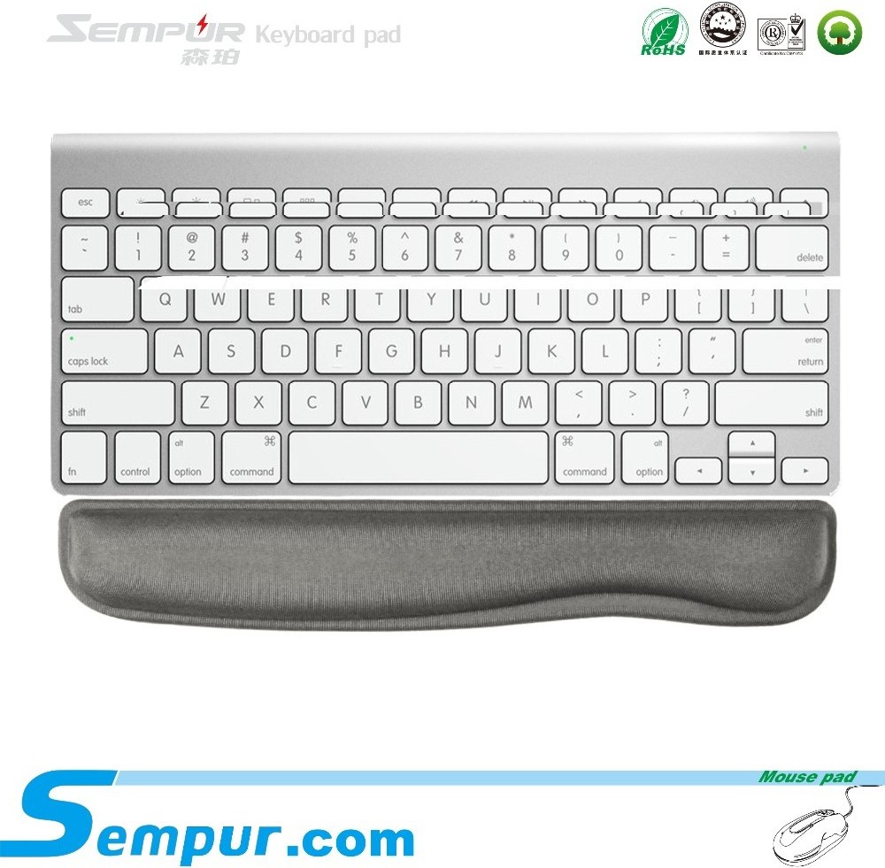 Durable Ergonomic cloth keyboard wrist pad for office pain relief hand support gel keyboard wrist rest for computer easy typing