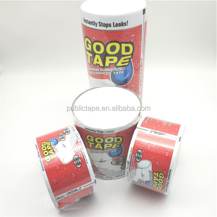 Spot Goods 2019 New Arrival Pvc Pipe Repair Tape Instantly Stop Leaks Strong Rubberized Waterproof Tape For Tub Bond