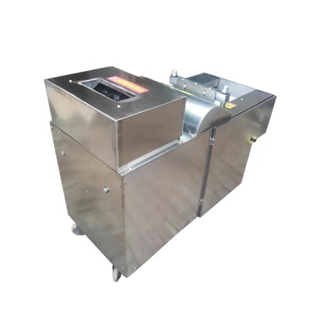 Commerical frozen chicken cube cutter/chicken steak cutting machine/frozen Meat Dice Cutting Machine