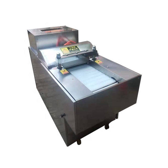 Commerical frozen chicken cube cutter/chicken steak cutting machine/frozen Meat Dice Cutting Machine