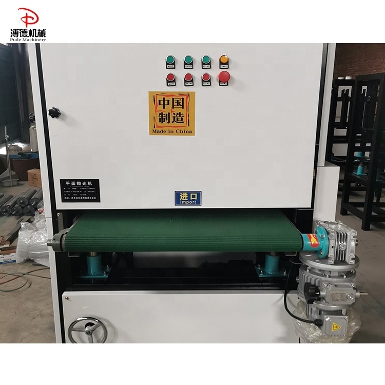 Offset Printing Machine For Sale High Performance Simple Operation Sheet Wide Belt Sander Machine Vacuum Electric Sander