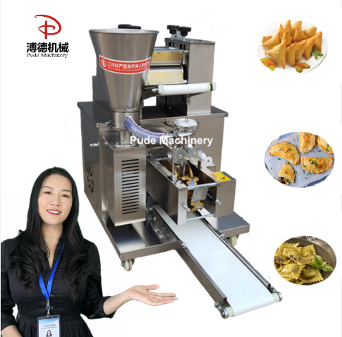 Empanadas machine automatic restaurant dumpling dough sheet folding machine wonton wrapper machine