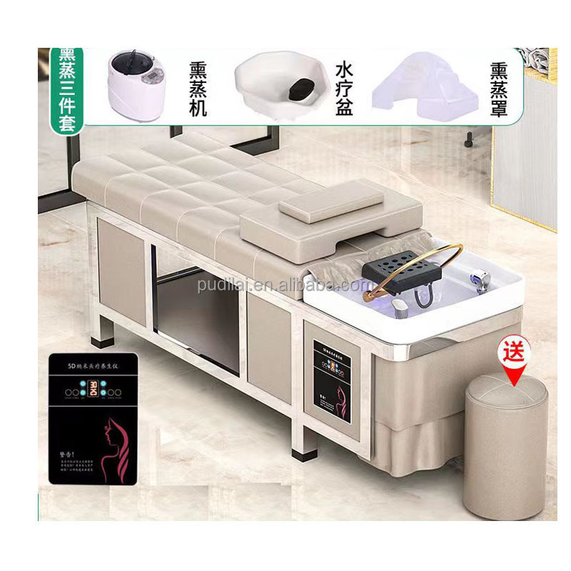 new 2024 portable shampoo hair wash basin spa head sink equipment scalp pipeless beauty salon