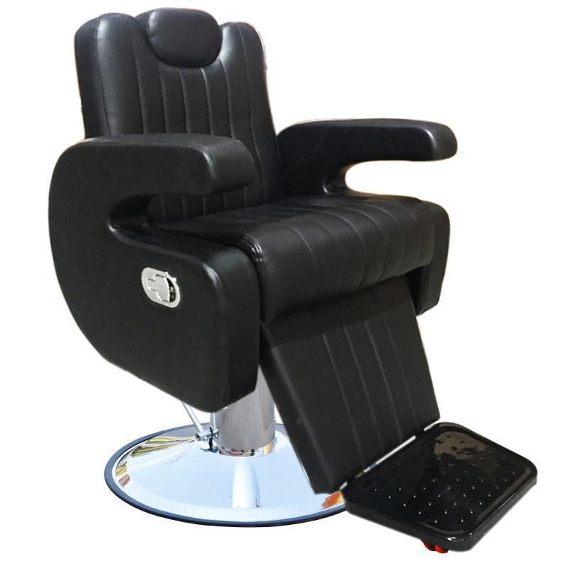 2021 salon station barber styling chair salon furniture hot sale hydraulic reclining barber chair wide man