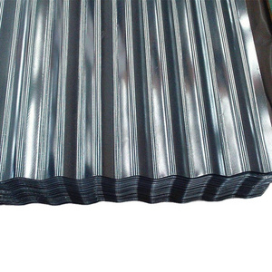 2.4 White 20 Ft 20 Gauge Zinc Coated 2-1/2" Corrugated Steel Metal Roofing Iron Sheets