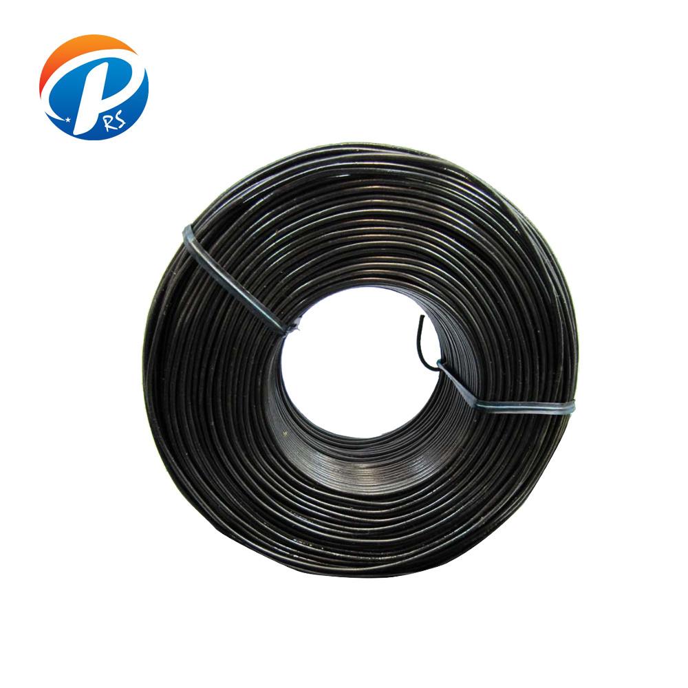 Building Material Iron Binding Wire Twisted Soft Annealed Black Electro Galvanized Loop Tie Wire Cutting Bending