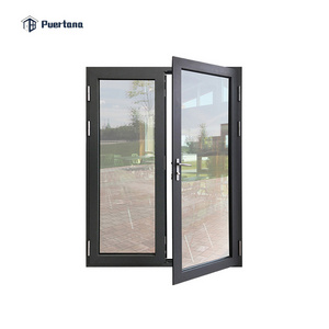 Unbreakable Soundproof Interior Aluminium Hinges Bullet Proof Glass Classroom Shed Office Door Window Price Malaysia