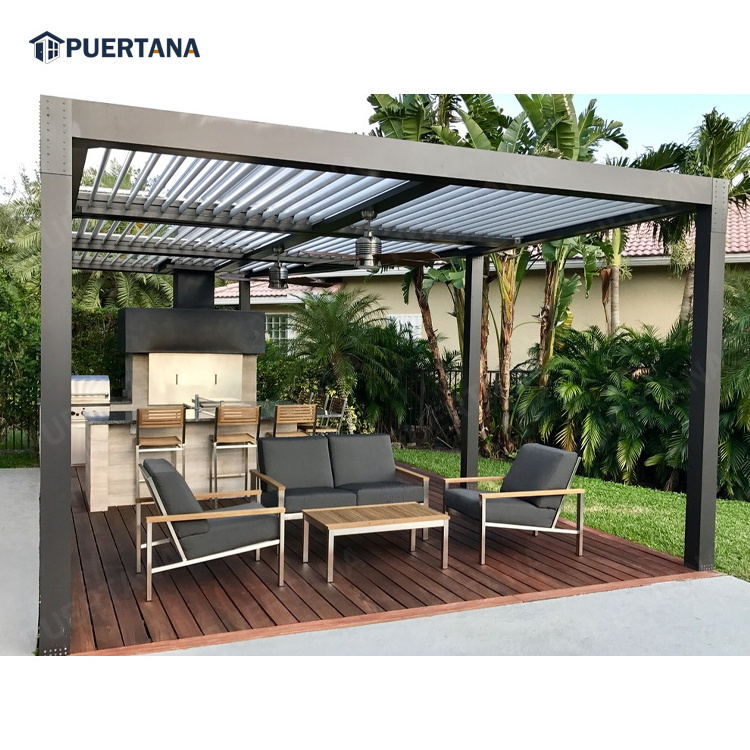 Aluminium Pergola 3x3 3x4 Waterproof Pergola Patio Gazebo 2x4 Canada Gazebo 3x4