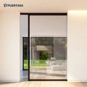 Italy Luxury Interior Door House Interior Wall-mounted Aluminium Hidden Slider Door Internal Aluminum Pocket Sliding Glass Door