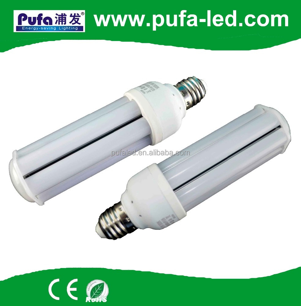 shenzhen led light bulbs special  design 3U shape  tube warm white E26/E27/ B22 base 18W led corn light bulbs