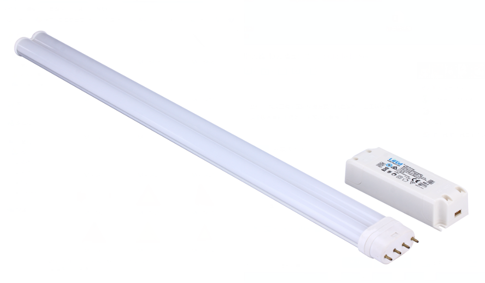 55w dulux  2g11 retrofit 22W 2g11 led 360 degree 545mm length replace PLL  can be compatible with electronic ballast