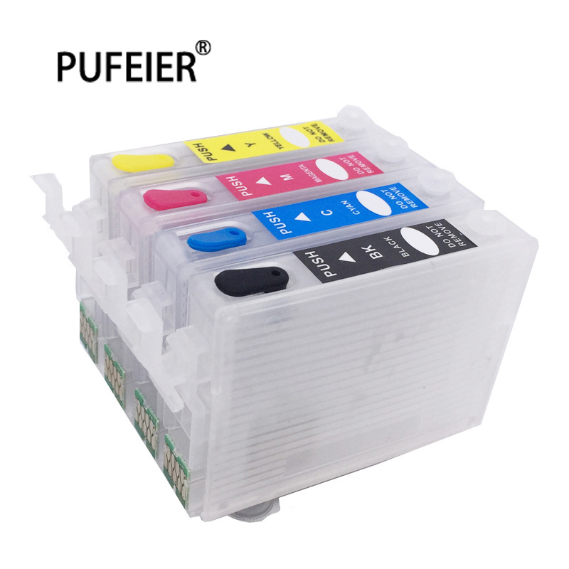 T2001 T200XL1-T200XL4 200XL Refillable Ink Cartridge With Chip For Epson XP-200 XP-300 XP-400 XP-310 XP-410 XP-510 Ink Cartridge